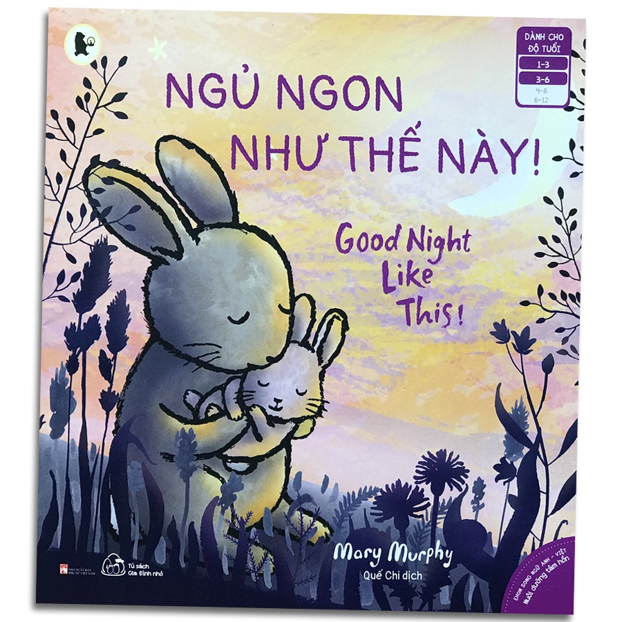 Sách - Ehon Song Ngữ - Nuôi Dưỡng Tâm Hồn - Ngủ Ngon Như Thế Này!