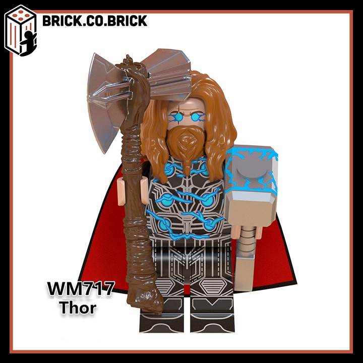 WM6063 - Đồ chơi lắp ráp minifigure và nhân vật non lego - Super Heroes - Siêu anh hùng trong phim Biệt Đội Báo Thù