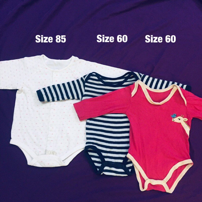 (2hand) Combo body cho bé từ sơ sinh các hãng H&M, Next, Old Navy, Baby Gap, Agabang