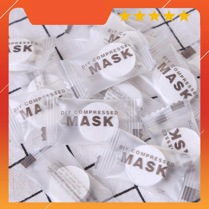 Mặt nạ giấy nén hình viên kẹo cấp ẩm thải độc Xuka cosmetic | Thế Giới Skin Care