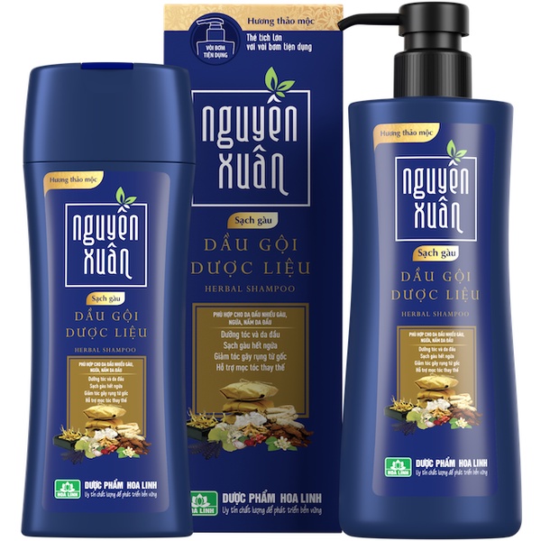 Dầu gội Dược liệu Nguyên Xuân 6,5ml,180ml, 200ml, 250ml xanh, đỏ, vàng,xã | BigBuy360 - bigbuy360.vn
