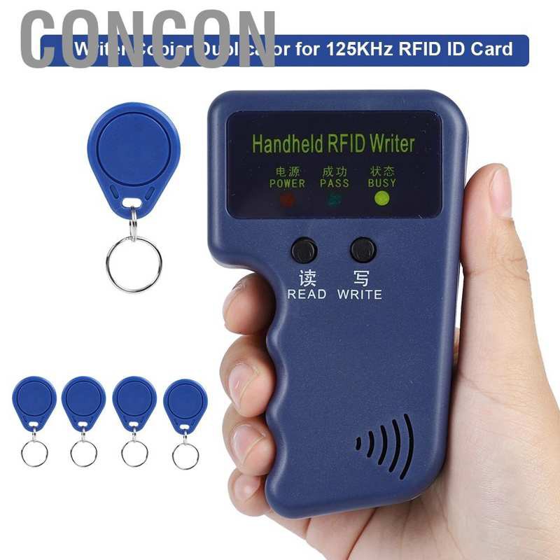 Thiết Bị Sao Chép Thẻ Từ 125khz Rfid Id Kèm 5 Thẻ Tiện Dụng