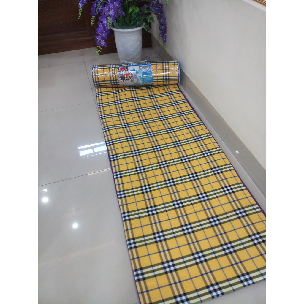 Đệm văn phòng cao su cuộn tròn 1m8x80cm ,đệm trải giường, đệm trải sàn gọn nhẹ