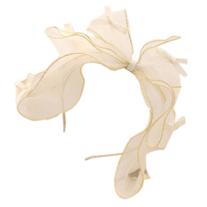 Băng Đô Nơ Cài Tóc Bằng Vải Organza