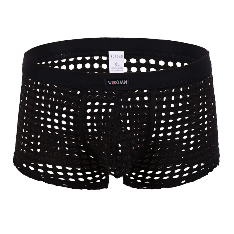 Quần Lót Boxer Nam Dạng Lưới