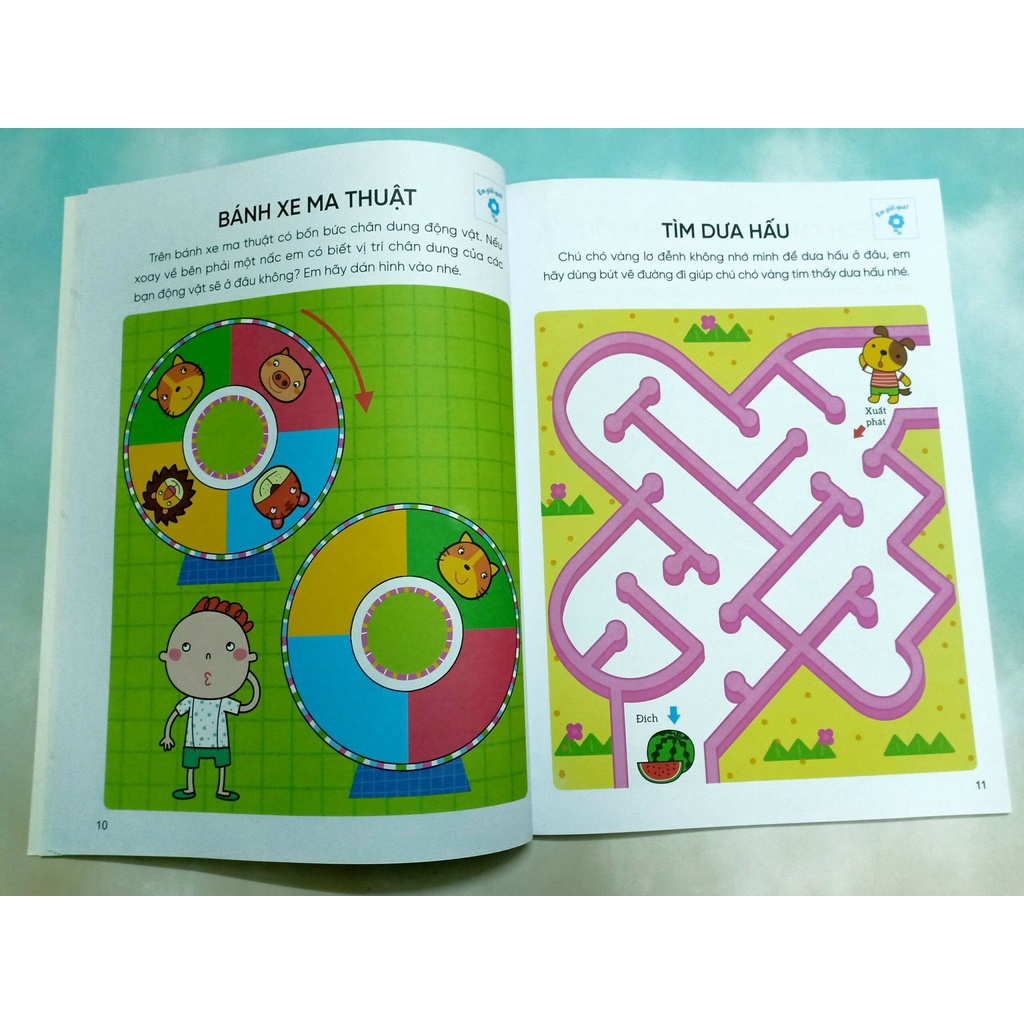 Sách - Phát Triển IQ, Rèn Luyện Tư Duy Não Bộ (2-4 tuổi) - Bộ 4 quyển