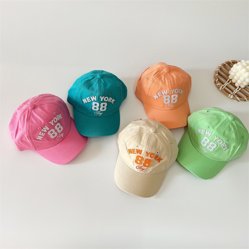 Mũ Lưỡi Trai Chống Nắng Màu Sắc Kẹo Ngọt Thời Trang Dành Cho Trẻ Em