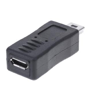 [rememberme]Micro USB Charging Connector Mini USB Male to Micro USB Female Converter Adapter Data Tr