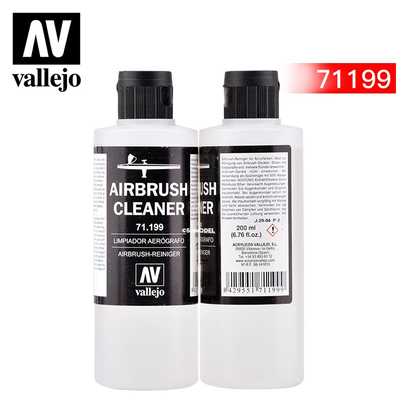 Sơn Vallejo AIRBRUSH CLEANER 71199/71099 - 85ml/200ml