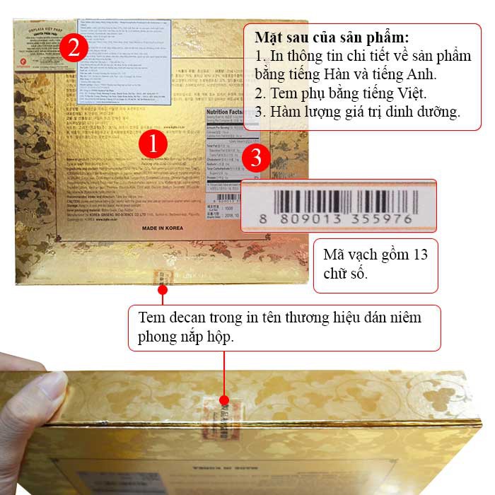 Tinh Chất Đông Trùng Hạ Thảo Hàn Quốc, Hộp 20 ống x 20ml | BigBuy360 - bigbuy360.vn