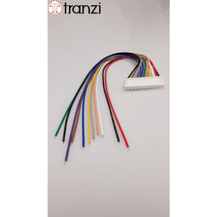 Dây cắm header 2.54mm XH2.54 11P 22AWG 20cm 1 đầu bấm - túi 1 cái