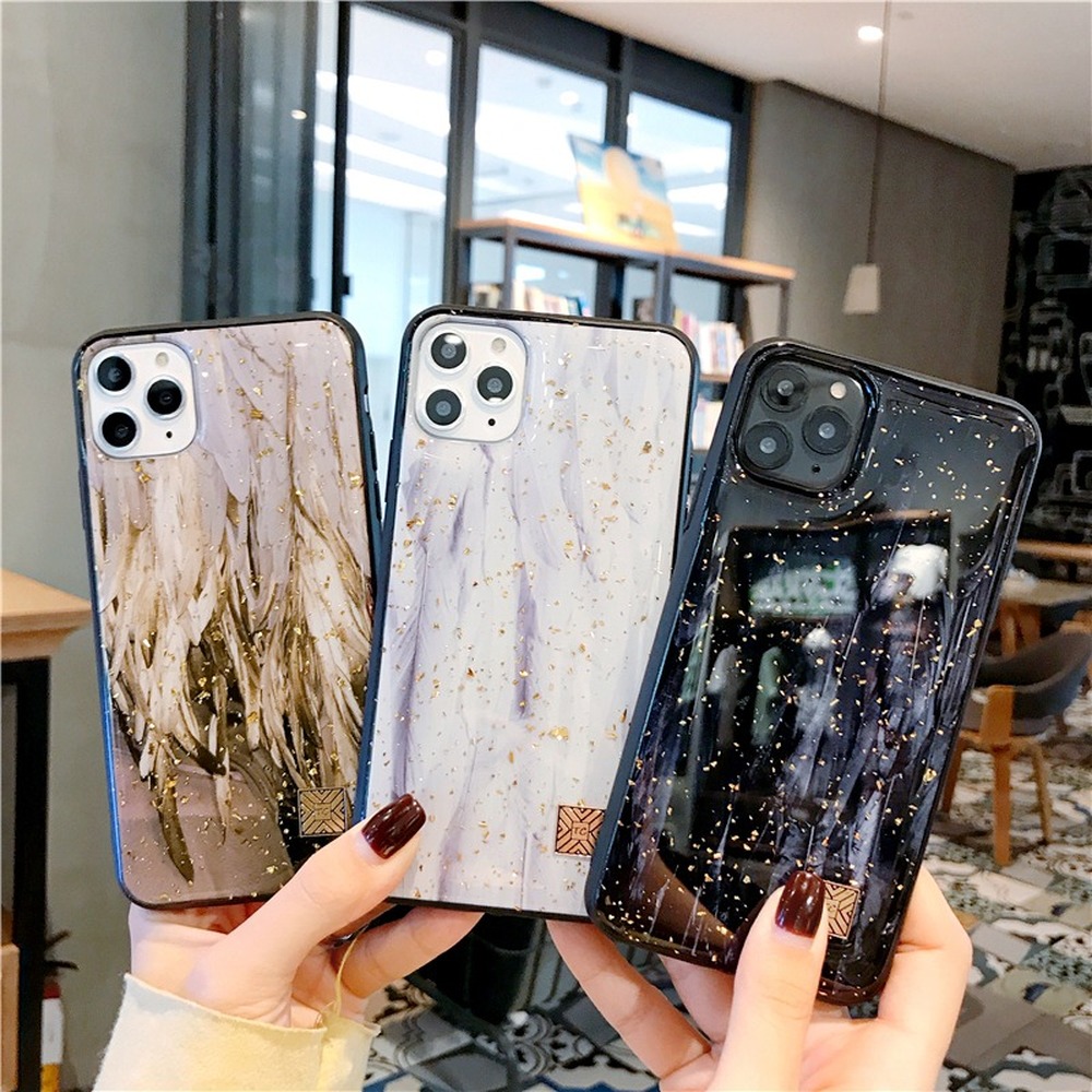 Ốp điện thoại trang trí kiểu lá mùa thu cho iphone 6 6s 7 8 plus xs max xr 11 pro max se2020