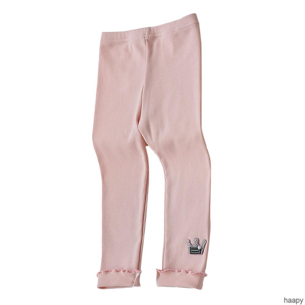 Quần Legging Cho Bé Gái cực xinh Cotton Thu Đông Sắc Thời Trang Mùa Hè 3-9 Tuổi