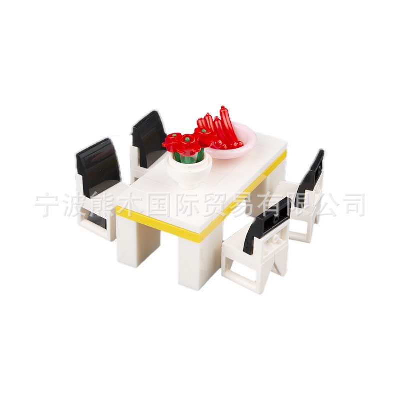 Mô Hình Đồ Chơi Lắp Ráp Mô Phỏng Đường Phố Nhỏ