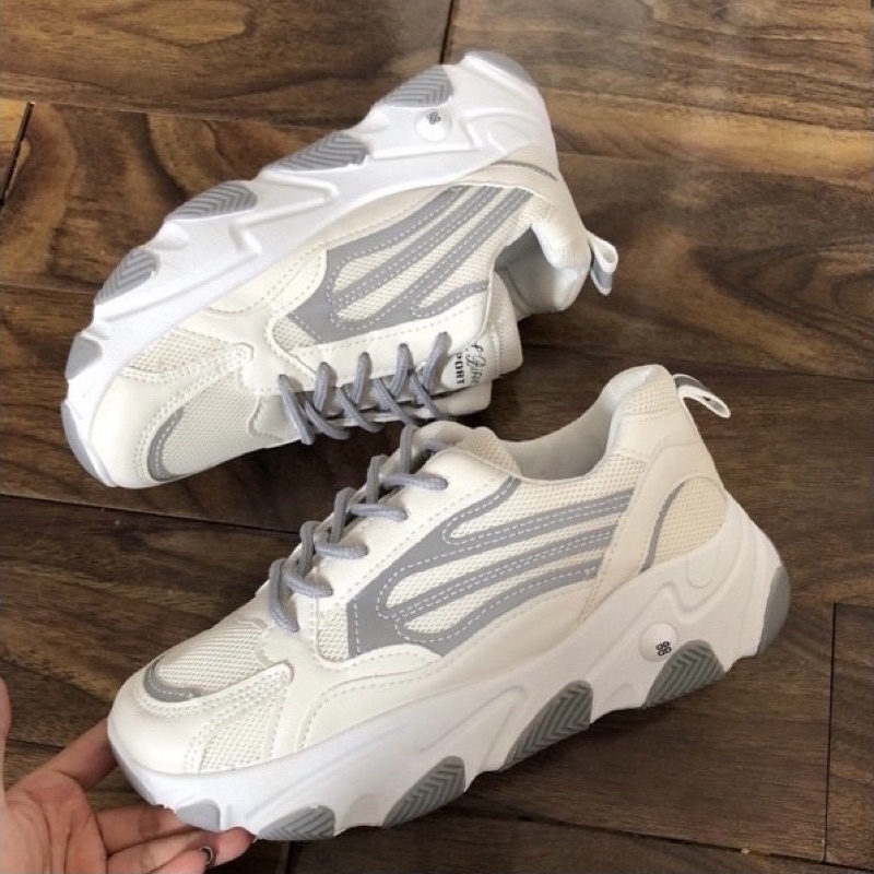 Giày Thể Thao Sneaker Nữ Phản Quang Siêu Đẹp
