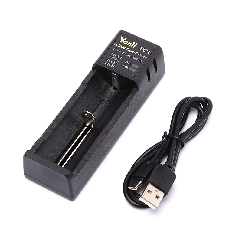 Bộ sạc pin Usb-C dành cho Pin 18650 21700 26650.etc Nimh