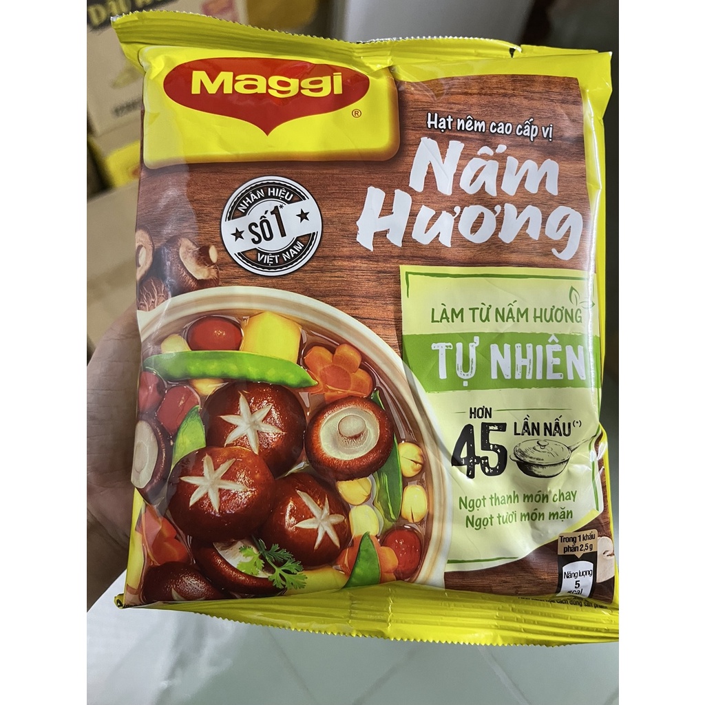 COMBO 3 GÓI HẠT NÊM MAGGI NẤM HƯƠNG - gói 450gr