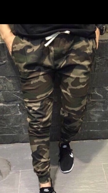 Quần jogger rằn ri lính unisex | BigBuy360 - bigbuy360.vn