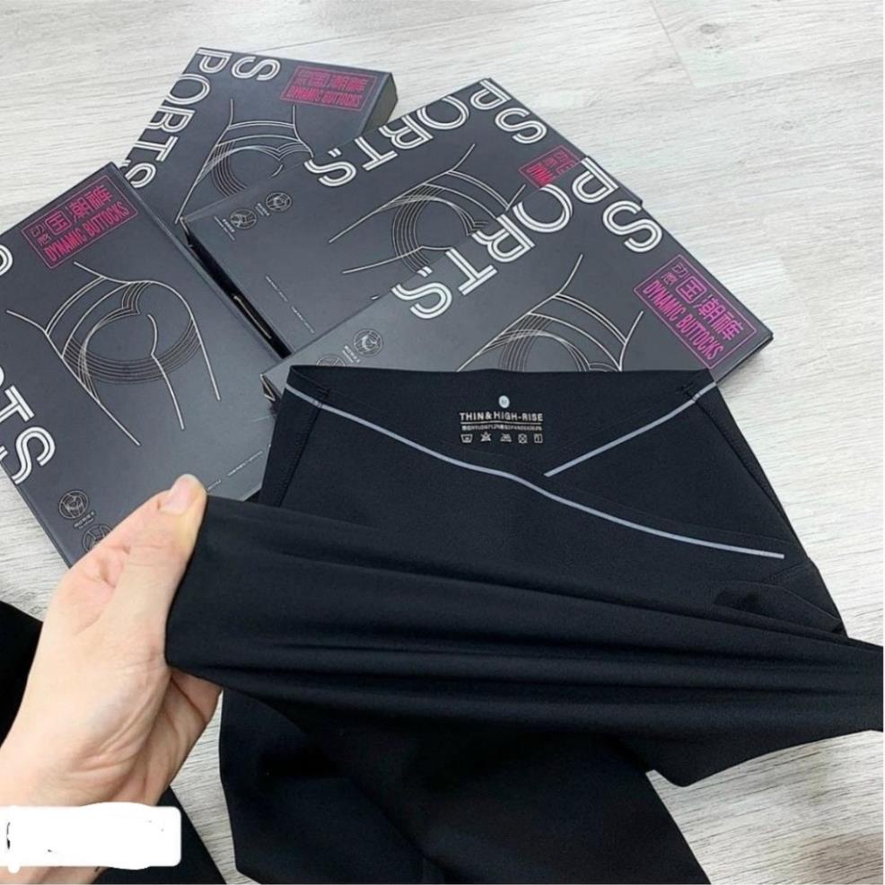 Quần Legging nữ cạp chéo cạp cao co giãn chống lộ bụng loại đẹp(có ảnh thật)