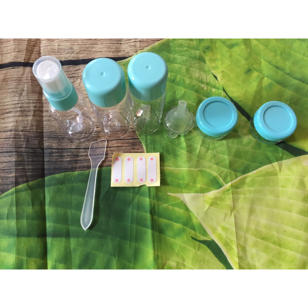 Bộ chiết mỹ phẩm xinh xắn, bộ đựng mỹ phẩm sản phẩm khi du lịch