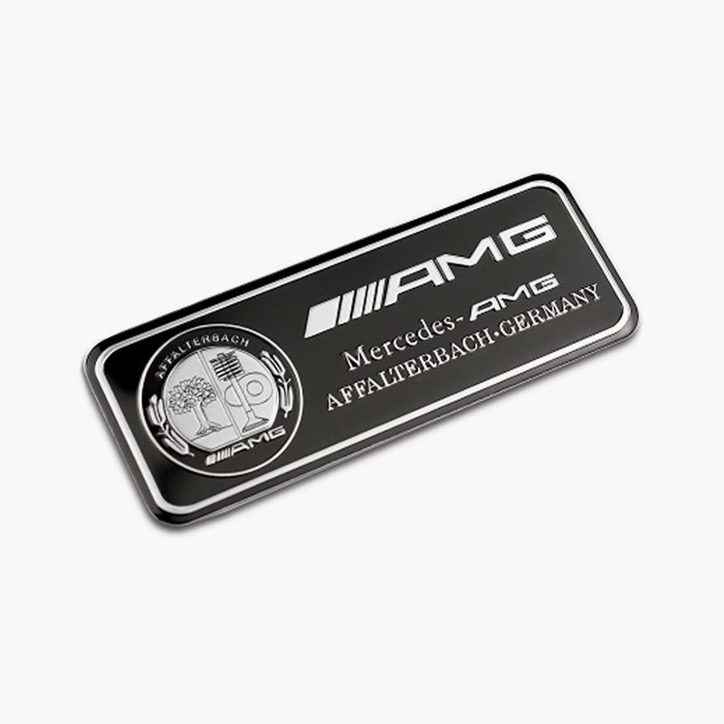 Logo Chữ AMG Bằng Nhôm Nổi Trang Trí Xe Hơi Mercedes