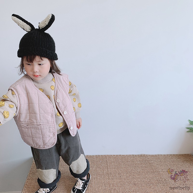 Áo Khoác Cardigan Giữ Ấm Kiểu Hàn Quốc Cho Bé