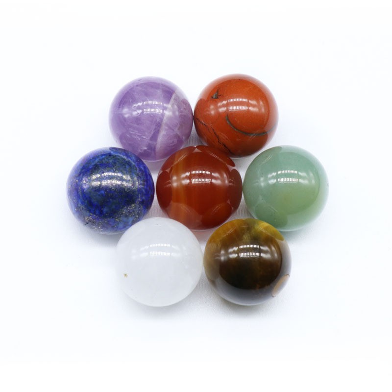 Hộp Combo 7 Viên Đá Phong Thủy Chakra và Chakela