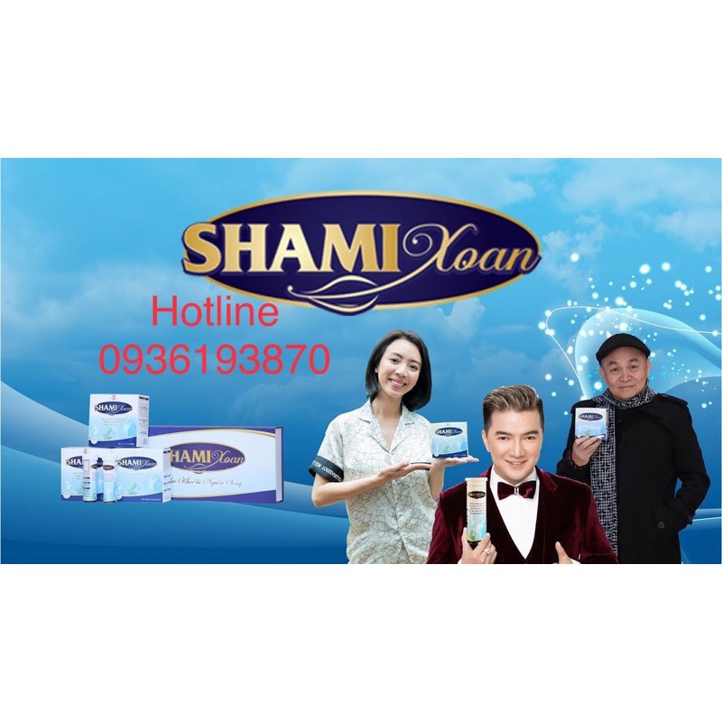 SHAMI XOAN 👍 [CHÍNH HÃNG] ❤️ SAMI XOAN HỖ TRỢ VIÊM XOANG VIÊM MŨI DỊ ỨNG