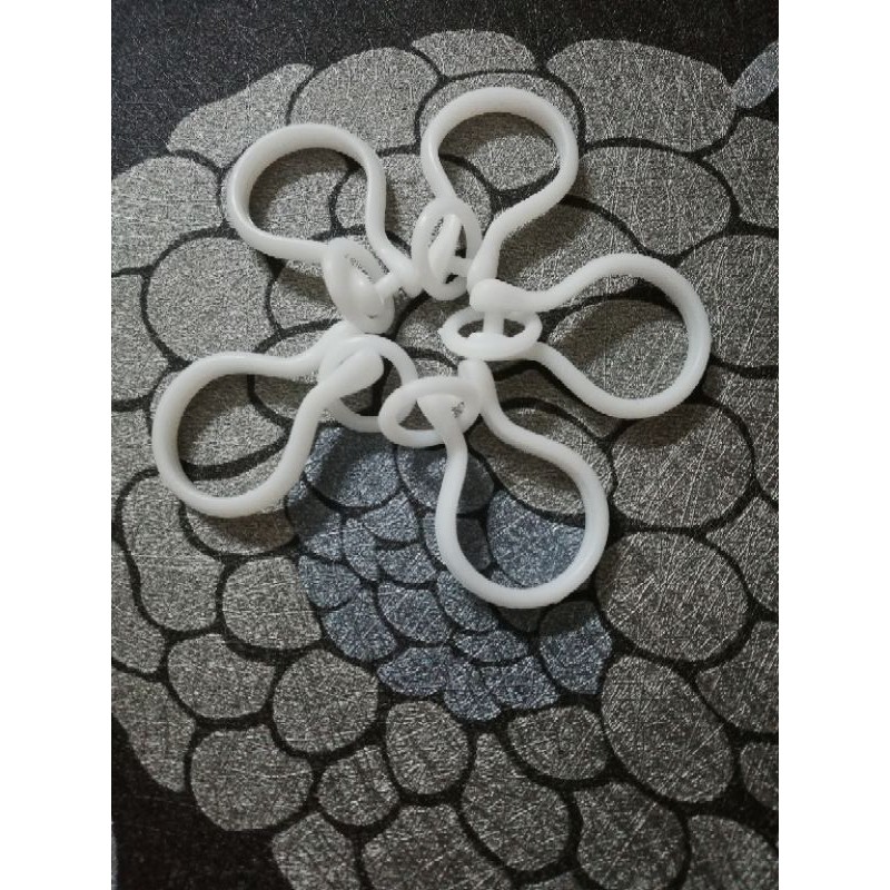 Móc rèm nhựa, móc treo rèm