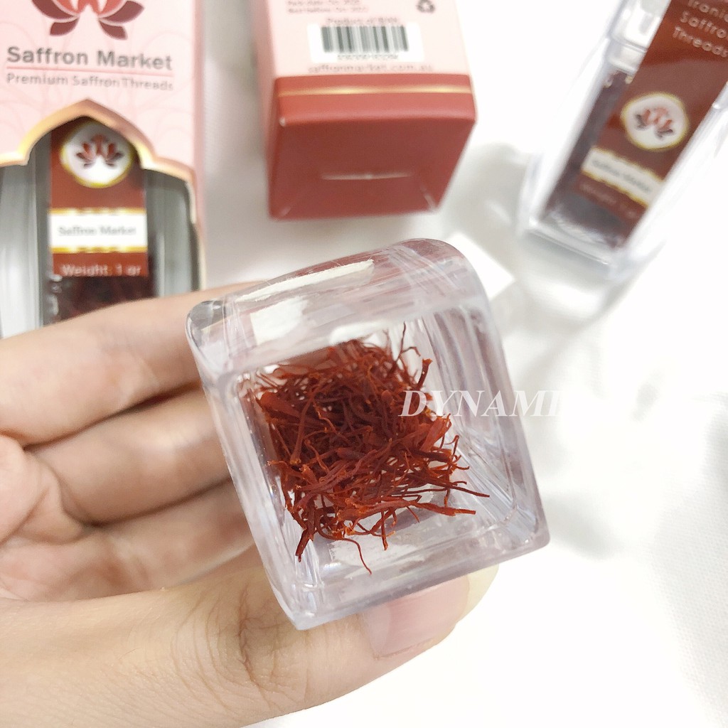 [1g - 2g] Nhụy hoa nghệ tây Saffron market premium saffon threads 1 gram - 2 gram Úc