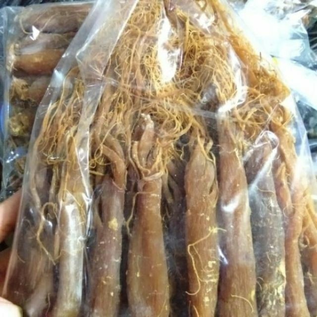 100gr củ nhân sâm khô ,hong sam , sam rau