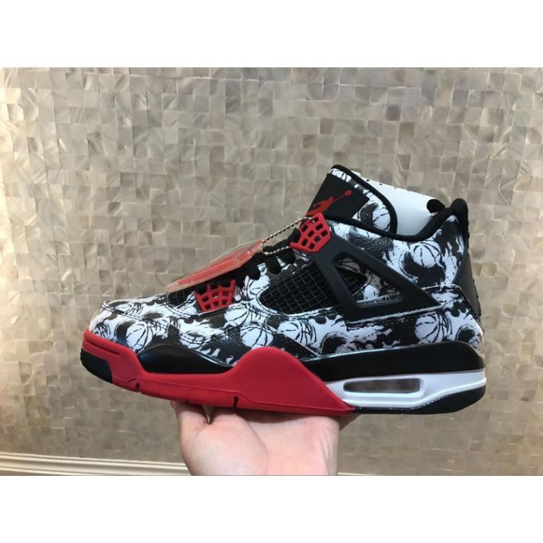 [Chính Hãng] [FREE SHIP + FULL BOX] Giày Nike Air Jordan 4 Graffiti