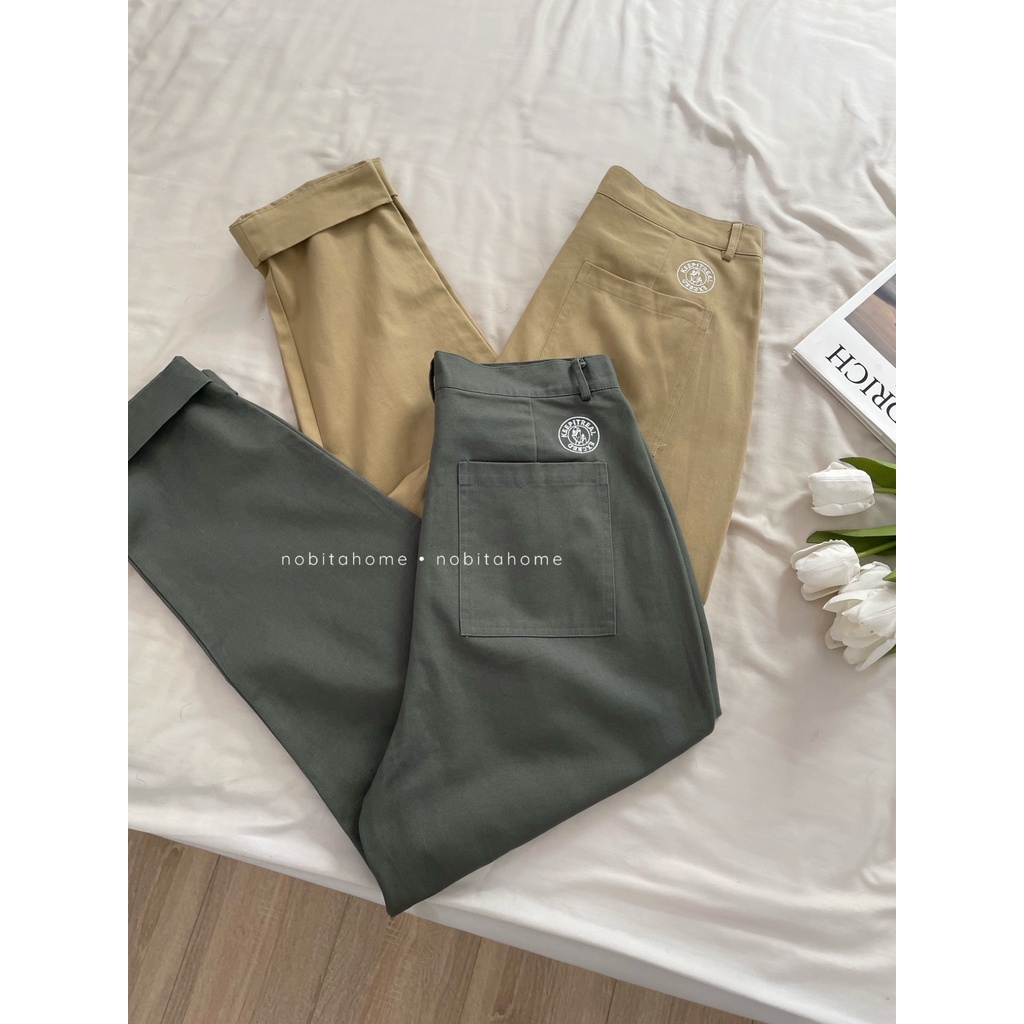 NOBITA HOME - QUẦN BAGGY VẢI KAKI MỀM BIDDULPH