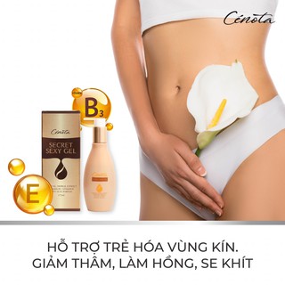 Dung Dịch Vệ Sinh Phụ Nữ Làm Hồng Và Se Khít Vùng Kín Cenota Secret Sexy Gel 150ml