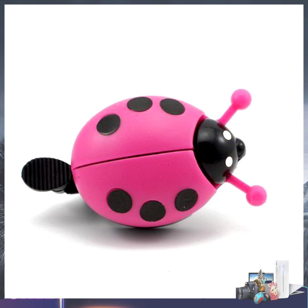 Chuông gắn tay lái xe đạp thiết kế hình bọ cam dễ thương