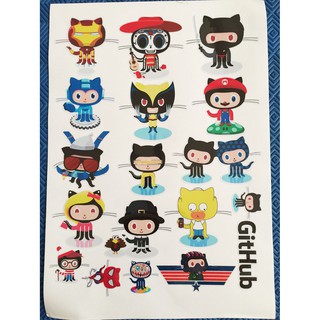 Bộ Sticker GitHub Developer Programing Lập Trình Viên - Chống Thấm Nước
