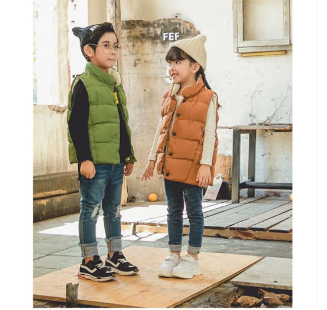 Áo gile phao cho bé