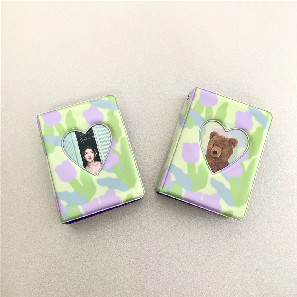 Album Ảnh 40 Ngăn Hình Gấu Hồng Kích Thước 3 Inch