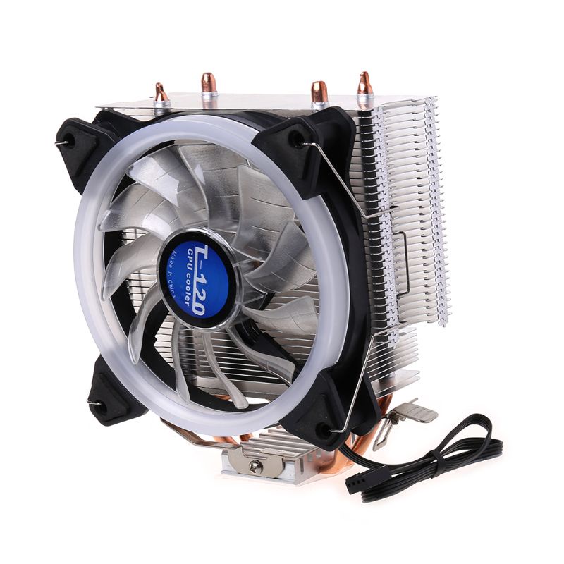 Quạt Tản Nhiệt 2 Ống Dẫn Cho CPU Máy Tính Int