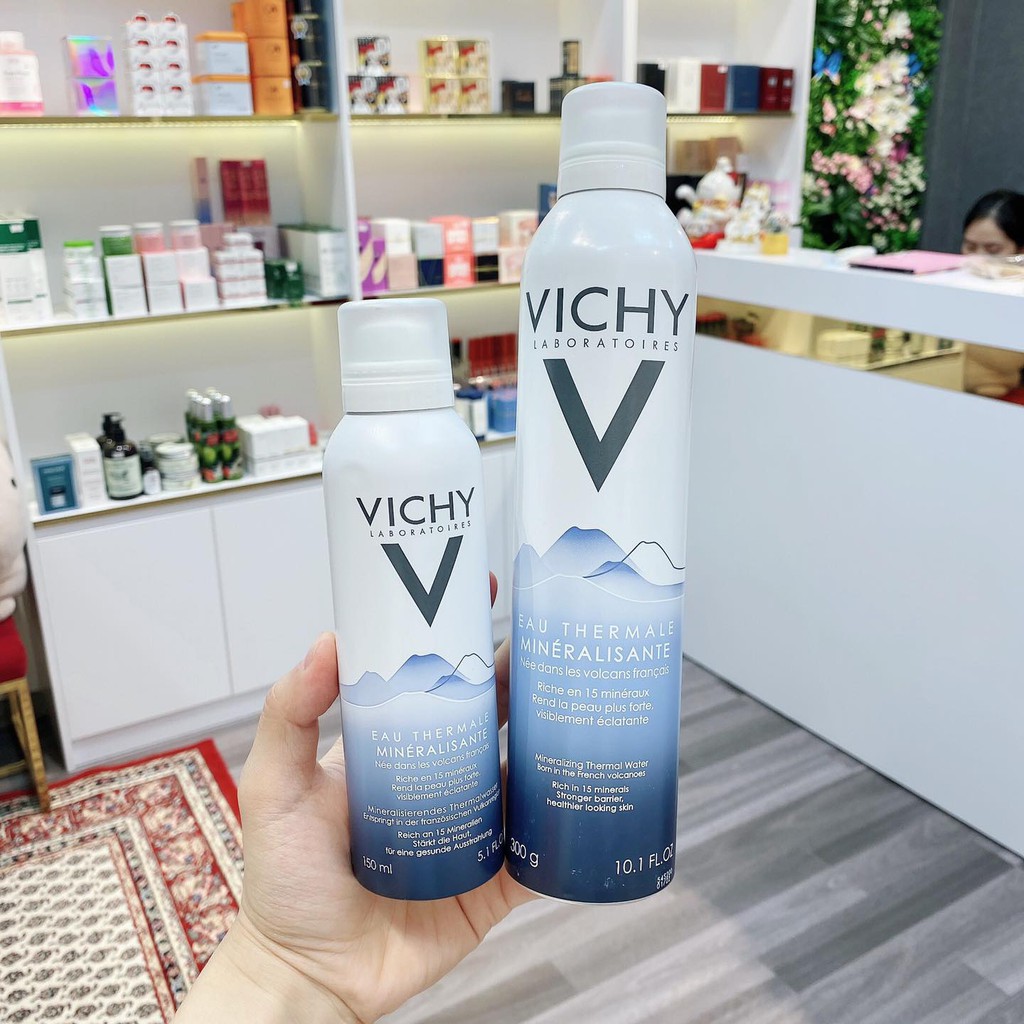 Xịt Khoáng Vichy Pháp - Nước Khoáng Dưỡng Da 300ML