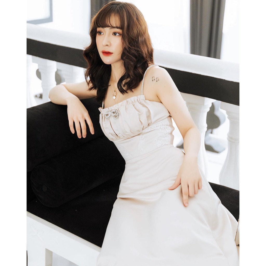 [Mã WAMT1505 giảm 10K đơn 0K] ĐẦM DỰ TIỆC KIM TUYẾN ( PIERIE DRESS ) | BigBuy360 - bigbuy360.vn