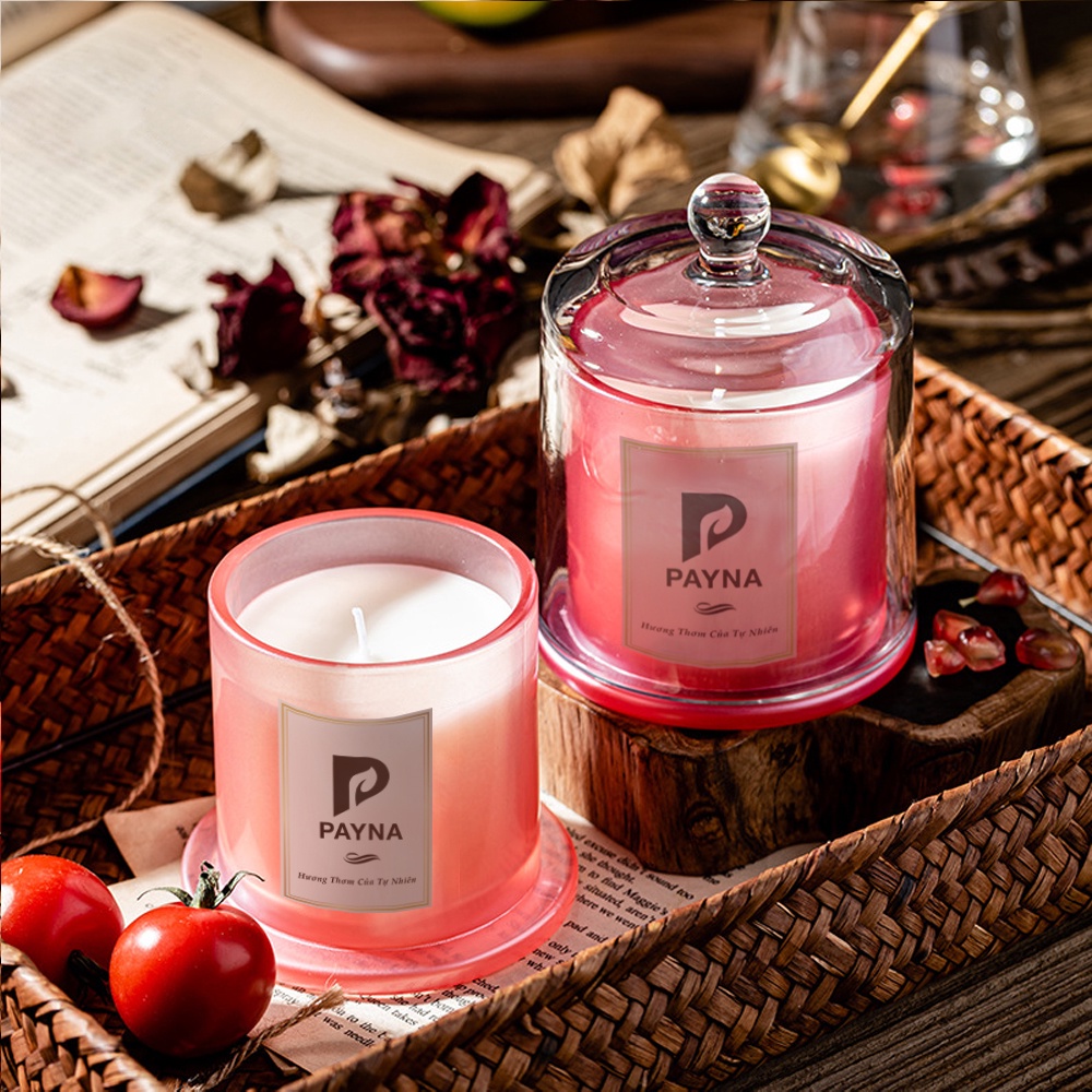 Nến Thơm Phòng PAYNA 250g Hương Thơm Tự Nhiên Giúp Thư Giãn Kết Hợp Trang Trí Và Khử Mùi