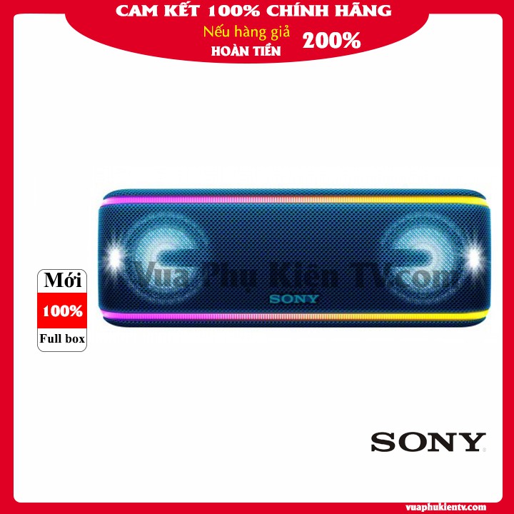 [CHÍNH HÃNG, MỚI 100%]Loa bluetooth Sony SRS-XB41 extra bass chống nước nguyên seal mới 100% chính hãng