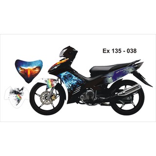 Tem trùm exciter 135 đại bàng xanh-038