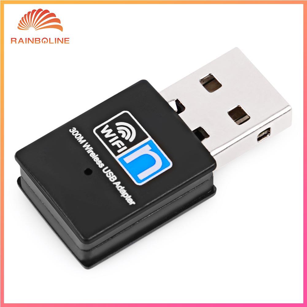 Usb Wifi Dongle 300mbps Usb 2.0 802.11 N / G / B Thẻ | BigBuy360 - bigbuy360.vn