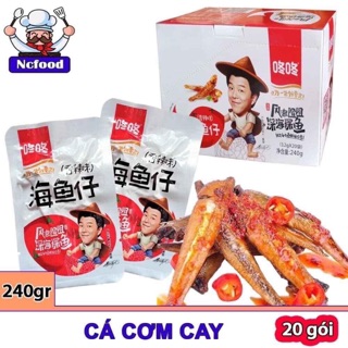 Cá cơm cay trùng khánh bao nghiền