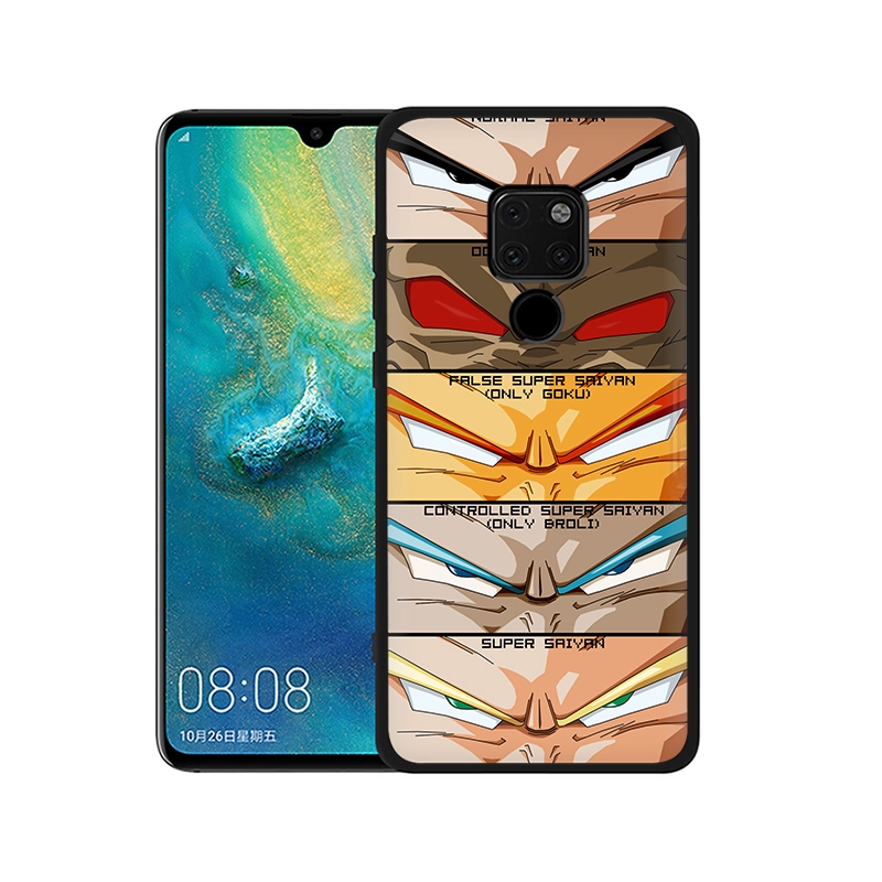 C31 Dragon Ball Z Super Saiyan Huawei Y6 Y7 Y9 Prime 2018 2019 Mate 10 20 30 Lite Pro Soft Phone Case