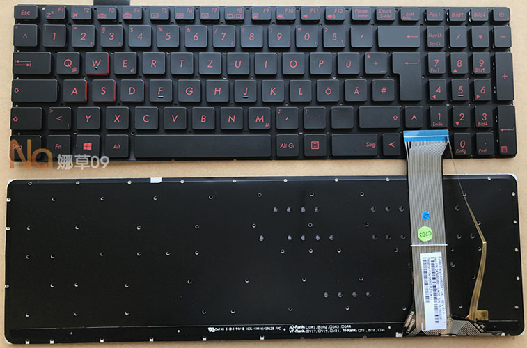 Miếng Dán Bảo Vệ Bàn Phím Cho Asus G552v G552v G552vx Fz50jx Gl752vw