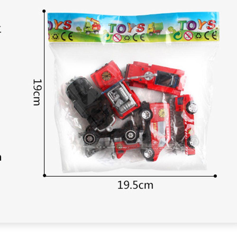 Bộ Đồ Chơi Xe Công Trường Mini Bằng Hợp Kim Dành Cho Trẻ Em