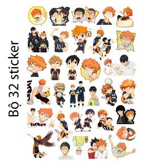 Sticker/ Hình dán anime HaiKyuu